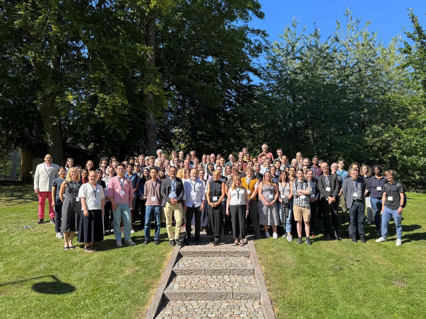 The Symposium was held at the beautiful venue, AIAS, in the middle of the university park. Here is a group photo of all the participants on the stairs in front of AIAS. Photo: Iben Møller Carlsen, AIAS